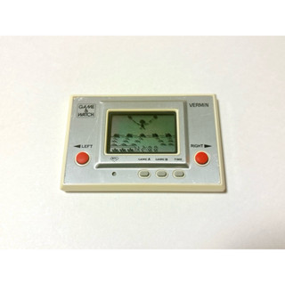 任天堂 GAME AND & WATCH Vermin 1980 遊戲機 直接從日本 掌上型電玩