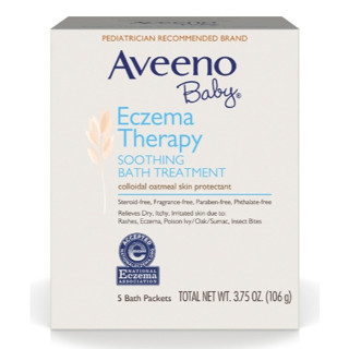 【美國商城USA mall】 Aveeno 泡澡粉 艾惟諾 Baby 嬰兒 燕麥 舒緩 保濕 潤膚 泡澡包 浸浴粉