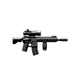 【金磚屋】BA0039 第三方 MOC 配件 M27 IAR Tactical (Black) bag of 100