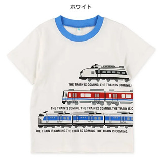 西松屋 全棉新幹線電車短袖上衣 (100cm/110cm/120cm)