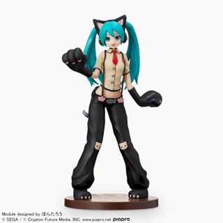 SEGA 景品 SPM 初音未來 -名伶計畫- Arcade未來音調 貓娘初音公仔 SE44024