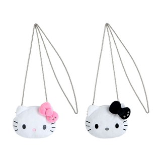 Sanrio 三麗鷗 造型絨毛斜揹包 造型零錢包 Hello Kitty