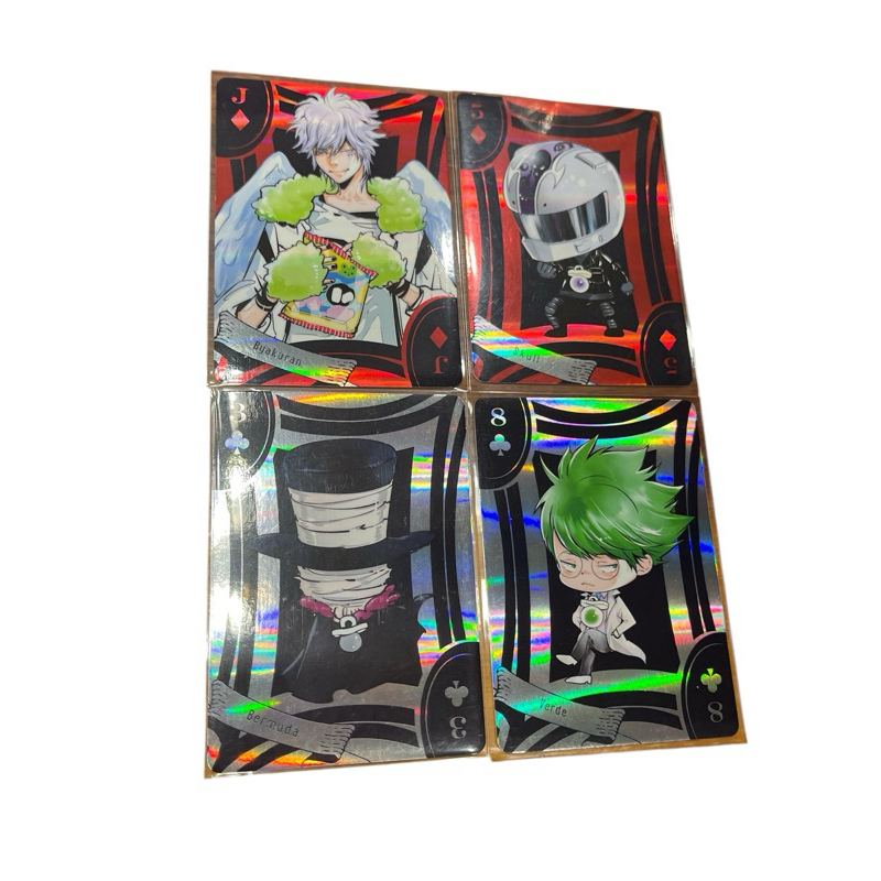 家庭教師 天野明展 撲克牌 拆售 白蘭 史卡魯 百慕達 威爾帝 彩虹之子 復仇者 正版現貨 全新僅拆