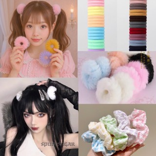 《現貨》各種毛絨絨髮圈🌸可愛髮圈糖果色萌系軟妹毛絨髮圈毛絨髮圈大腸圈毛球髮圈Lalita髮飾雙馬尾髮圈綁髮髮圈小髮圈綁髮