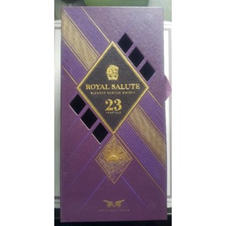 ♧Royal Salute《皇家禮炮23限定包裝》版、酒盒禮盒空盒♤