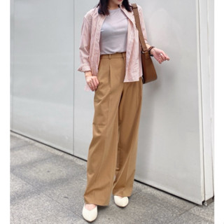 uniqlo 摩卡咖啡色西裝褲S