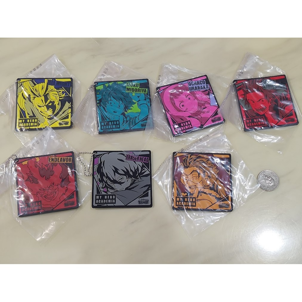 [睡睡蛙小池] 我的英雄學院 一番賞 軟膠 切島銳兒郎 J賞 歐爾麥特 相澤消太 霍克斯 綠谷出久 奮進人 麗日御茶子