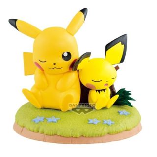 現貨 BANPRESTO 景品 精靈寶可夢 神奇寶貝 休息時光 皮卡丘＆皮丘 公仔