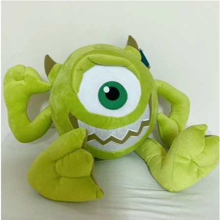 迪士尼 有標籤 未剪標 怪獸電力公司 大隻玩偶 麥克華斯基 大眼怪 大眼仔 怪獸大學 娃娃