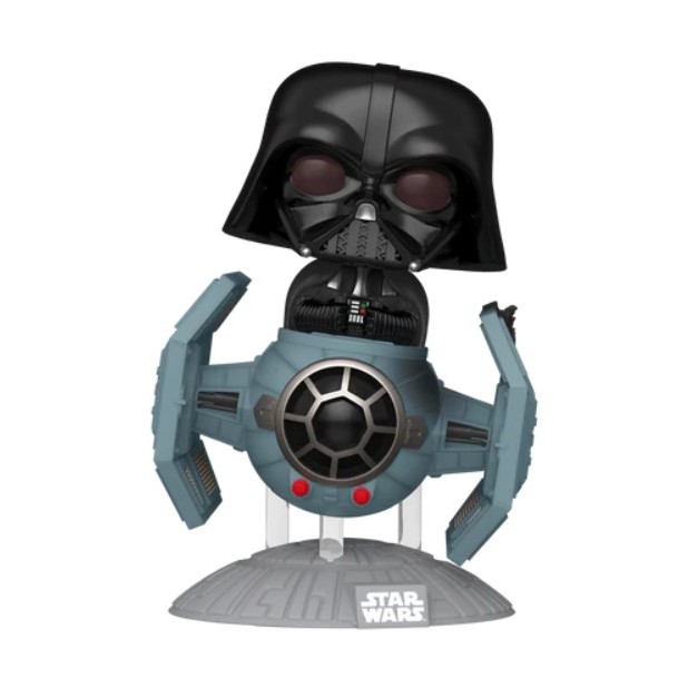 FUNKO POP Rides DLX: 星戰黑暗面- TIE Advanced x1 w/Vader 黑武士 鈦戰機