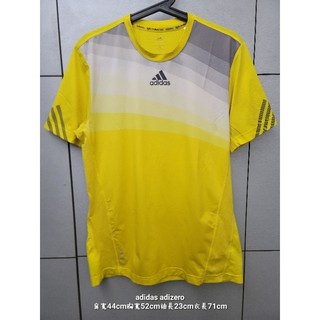 二手adidas adizero系列Formotion短袖輕量運動衫 M 泰製