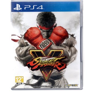 {瓜瓜皮}PS4 二手品 原版片 中文版 快打旋風5 快打旋風V(遊戲都能回收)
