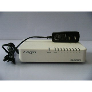 ELECOM 8/5埠 Gigabit 無風扇 乙太網路交換器