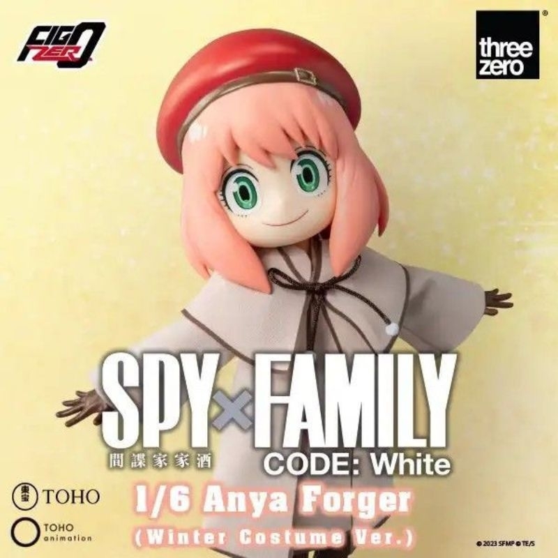 threezero 1/6 FigZero 劇場版 間諜家家酒 SPY×FAMILY 安妮亞 佛傑 冬季服裝版 可動