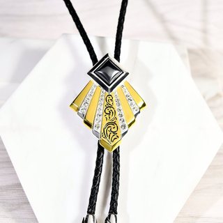 【MF select】保羅領帶 真皮皮繩 奢華款推薦 送禮首選 Bolo Tie 皮繩領帶