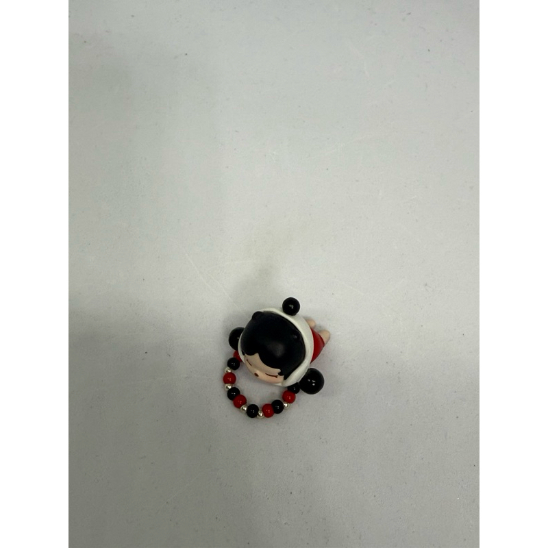正版娃泡泡瑪特趴姿sp手作戒指