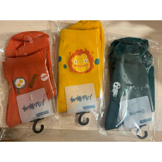 🇯🇵吉卜力 新款 刺繡長襪 霍爾的移動城堡 卡西法 魔法公主