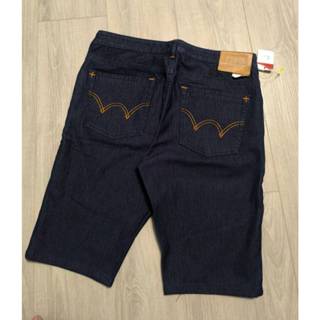 正品代購EDWIN‼️剪標品‼️男大人，牛仔短褲-- 有彈性