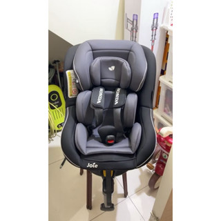 Joie Spin360 isofix 0-4歲全方位汽座（黑色）二手-贈寶寶鏡子、安全帶扣環