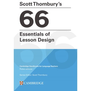 【英語課程設計】Scott Thornbury's 66 Essentials of Lesson Design /Scott Thornbury 9781009793698