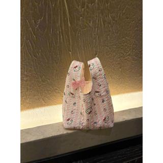 韓系 氣質 時尚百搭 洋氣甜美可愛 Kitty手提包 夏季新款 高階感大容量小包包女
