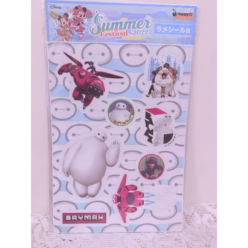 ❤️滿100出貨，看描述❤️迪士尼 一番賞 大英雄天團 杯麵 貼紙