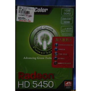 撼訊 AX5450 1GBK3-SHV2 顯示卡 1GB DDR3 DVI/CRT UP TO 2.8GB HYPER