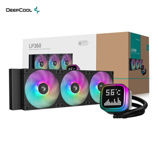 DEEPCOOL九州風神 LP360 黑/水冷散熱器/串接風扇/點陣螢幕/5代水泵
