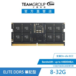 十銓TEAM-ELITE DDR5 4800 CL40 【8-32 GB】 筆記型記憶體