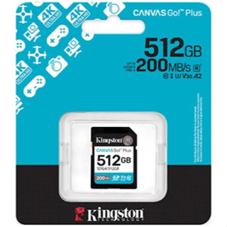 金士頓 SDG4/512GB 1TB SD 記憶卡 高達 200MB/s 的讀取速度