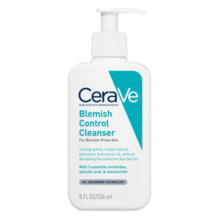 CeraVe 淨膚白泥抗粉痘潔面露
