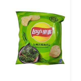 百事食品 Lay’s 超人氣洋芋片 九州巖燒海苔 空氣包 34g 小波卡 洋芋片 海苔口味
