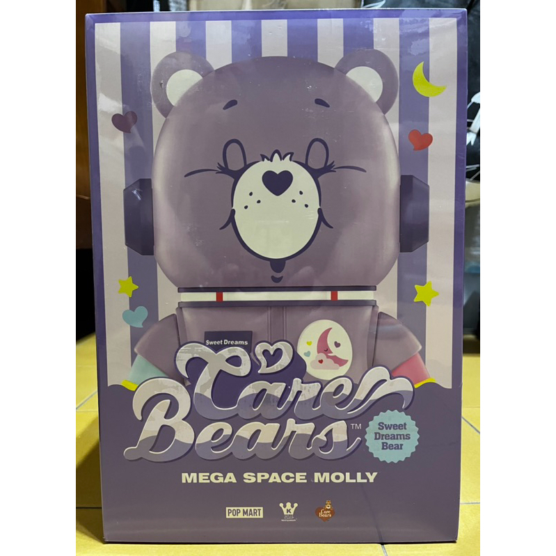 POPMART 泡泡瑪特 MEGA SPACE MOLLY 400%+100% 甜夢熊 500%