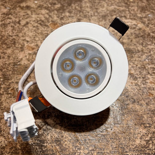 🔥LED 櫥櫃燈 7W 崁孔7.5公分 小崁燈 OSRAM 晶片 小夜燈 黑殼 白殼 角度可調