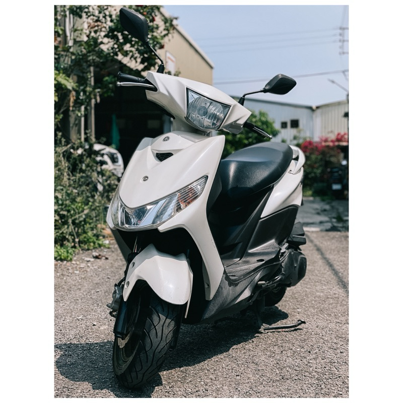 2014 YAMAHA RAY 125 珍珠白 輕巧小車 通勤代步首選 台中二手機車