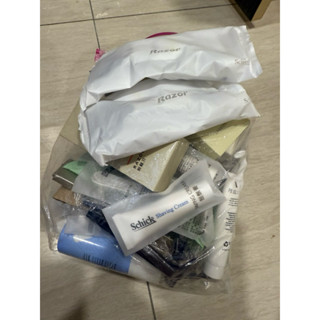 旅行備品 五星飯店 拋棄式 刮鬍刀組含刮鬍膏