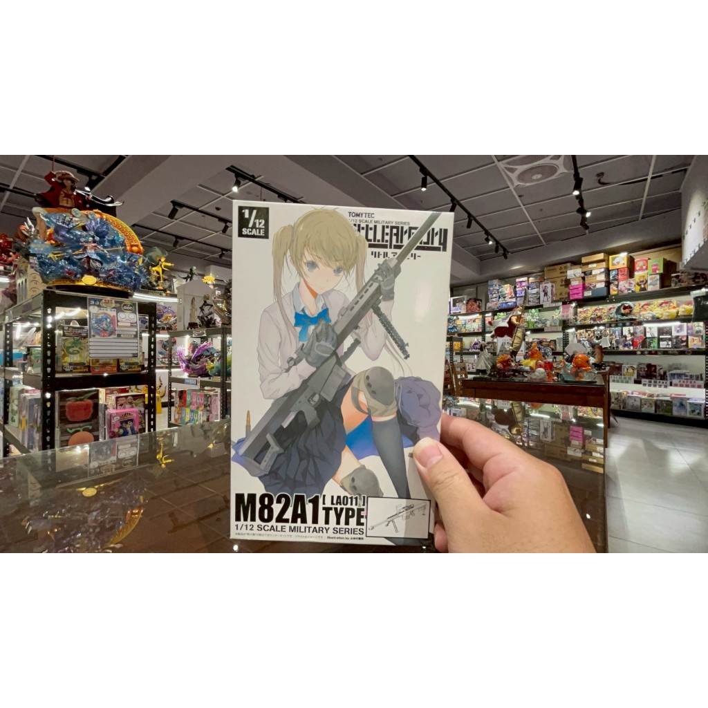 <最後一隻有現貨>TOMYTEC盒玩 1/12 迷你武裝 LA011 M82A1 巴雷特反物資狙擊步槍