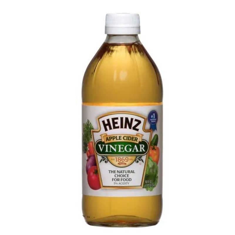 HEINZ APPLE CIDER VINEGAR CUKA APEL 有機蘋果醋 473ml