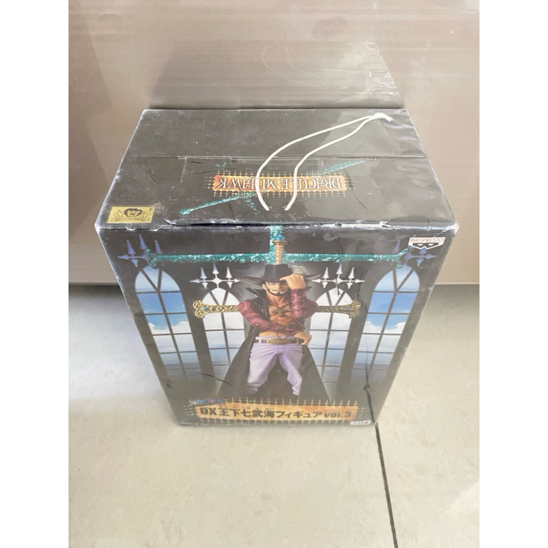 【全新未拆封】日版 金證 海賊王 航海王  王下七武海 VOL.3 鷹眼密佛格 鷹眼 DX 盒況如圖