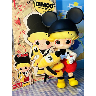 現貨+預購❤️DIMOO 熊熊飛行員 雨衣小貓 小飛象 瑞獸 夜貓 夢遊 招財進貓 BJD 可動人偶 米奇 唐老鴨