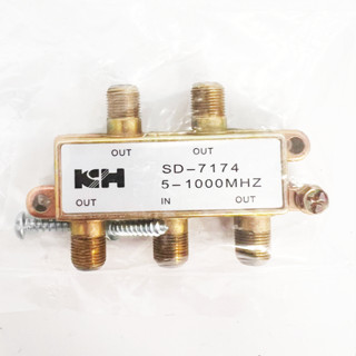 有線數位電視分歧器 分配器 一進四出 系列SD-7174