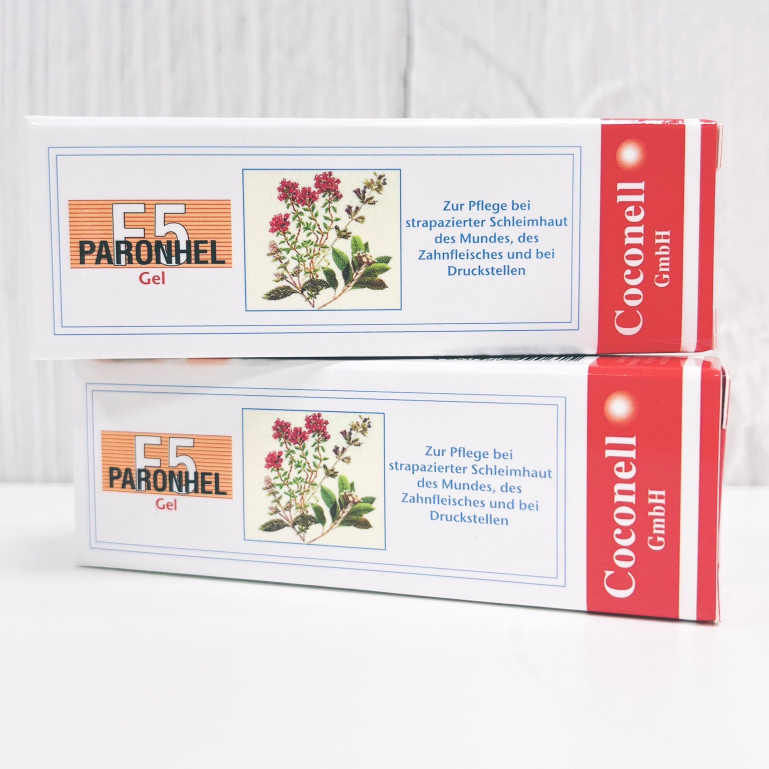 德國 德癒丁香凝膠 5g/條 草本口腔凝膠 Parontal PARONHEL F5 口腔凝膠 嘴破
