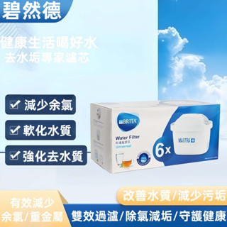 【臺灣出貨】 德國 BRITA 碧然德 濾芯 家用淨水器 自來水淨水壺過濾器 專家版第三代標準濾芯 濾芯6枚