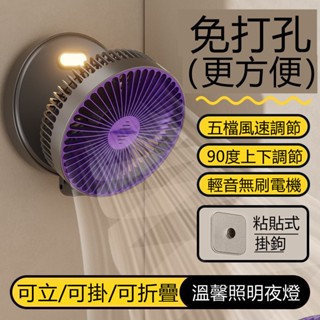 🔥限時低價🔥 露營風扇 直立扇 落地風扇 伸縮風扇 USB充電風扇 靜音風扇 伸縮摺疊風扇 小米 桌面落地電風扇