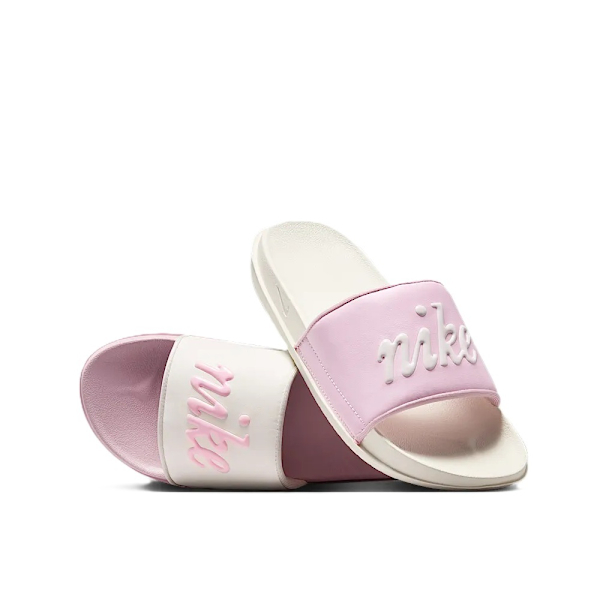 【NIKE】 W OFFCOURT SLIDE MIX 櫻花粉 女 拖鞋 休閒 運動 FQ7646-104