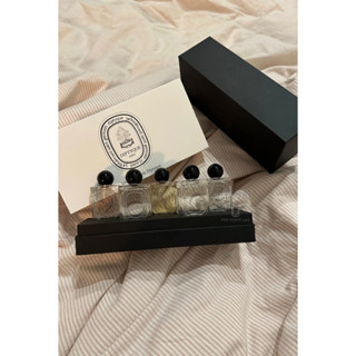 【Diptyque】淡香精禮盒組 禮盒 10ml*5 灼地玫瑰 睡蓮粼波 撫木之息 幽影珊瑚 潮夕月瑩 淡香精 禮盒拆賣