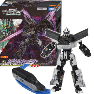 【HAHA小站】正版 TP94975 新幹線變形機器人 變革世代 暗黑E5 隼號 PLARAIL 鐵道王國 火車機器人