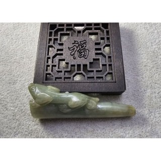 【翡翠綠地】玉 玉石 緬甸玉 a貨 煙嘴 煙鬥 貔貅 如意 項鏈 龍 吊飾 吊墬 禮品 綠 非 三腳蟾