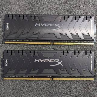 金士頓 HyperX DDR4 3200 8G*2=16G 記憶體 HX432C16PB3AK2/16 RGB燈效