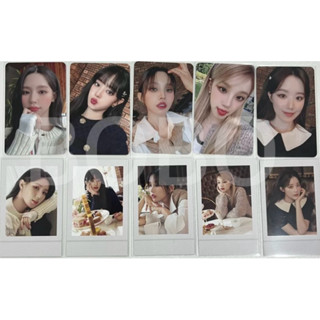 （G)I-DLE 官方會員禮 薇娟米妮minnie小娟雨琦舒華小卡拍立得
